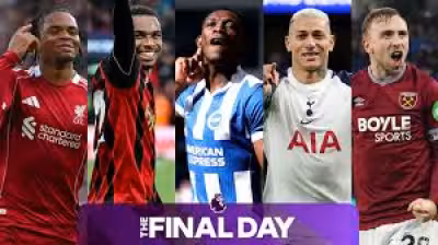 Football On Tv Today: Premier League finale live as West Ham, Spurs and more play