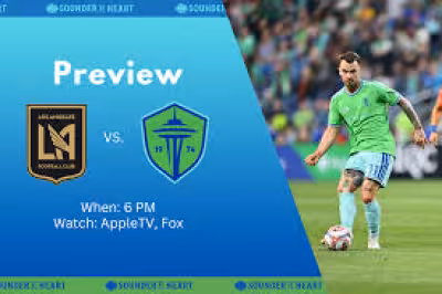 Lafc Vs Seattle Sounders heads into Pride Night clash before World Cup break