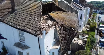 Oxford United, emergency teams clear Hastings roof collapse scene after evacuation