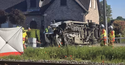 Buggenhout train collision leaves multiple dead after minibus strike