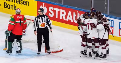 Eishockey-weltmeisterschaft: Deutschland siegt 6:3 und hofft auf Lettland