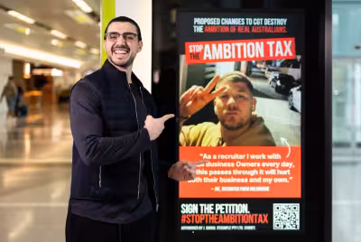 Albanese Government Capital Gains Tax backlash grows as airport ads target changes