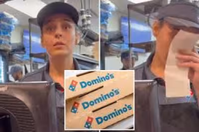 Dominos video of refund dispute sparks debate over eaten food and store credit