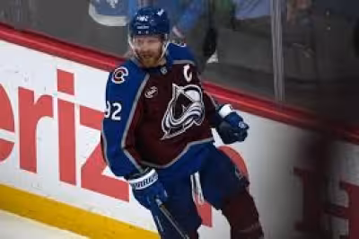 Gabriel Landeskog keeps leaving his mark on Avalanche-Golden Knights series