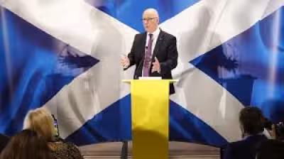 Scottish Parliament backs second independence referendum push