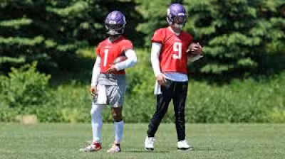 Kyler Murray, J.J. McCarthy split snaps as Vikings sort out QB competition