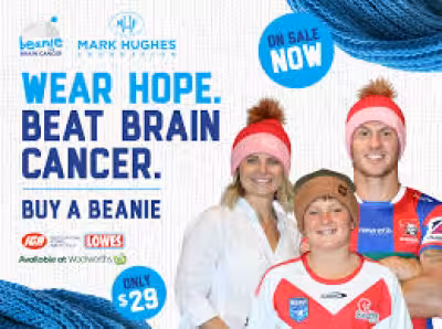 Mark Hughes Foundation launches 2026 beanies ahead of Round 17 brain cancer drive