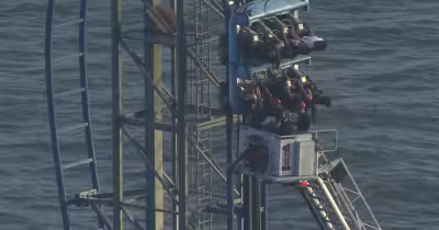 Galveston Roller Coaster Stuck: 8 riders rescued after hours on Iron Shark