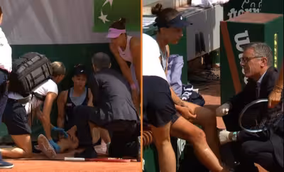 Zeynep Sonmez withdraws from Roland Garros doubles after injury in Paris