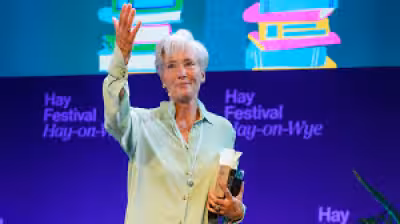 Emma Thompson wins Hay Festival Medal for Drama in Hay-on-Wye