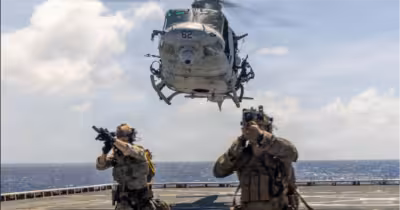 Infantería de Marina de EE. UU. activa su misión rápida en el Caribe desde Puerto Rico