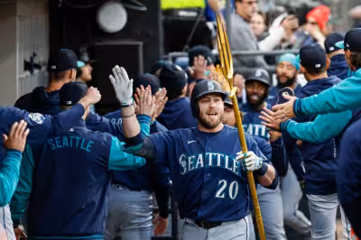 Luke Raley is powering Mariners lineup with a 150 OPS+ and double-digit homers