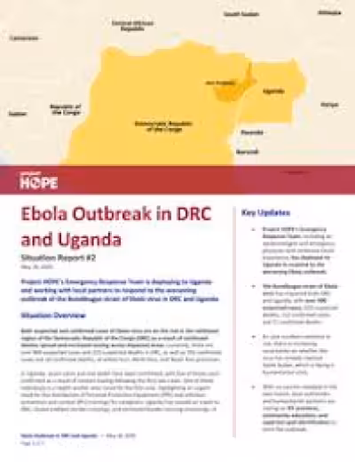 Unicef: WHO puts DRC Ebola death rate at 30% to 50% as chief arrives