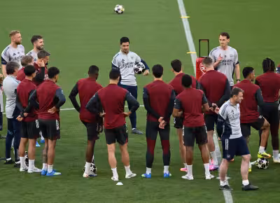 Arteta on Calafiori injury setback before Arsenal's PSG final