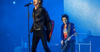 Ronnie Wood backs Hawkstone Choir Bgt final as Clarkson cheers from audience
