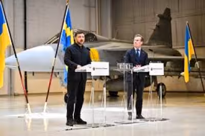Sweden to donate 16 Gripen jets to Ukraine as Meteor deal expands