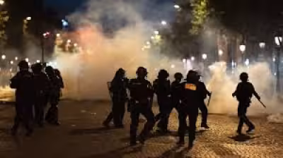Paris Saint-germain Champions League Unrest Brings 416 Arrests Across France
