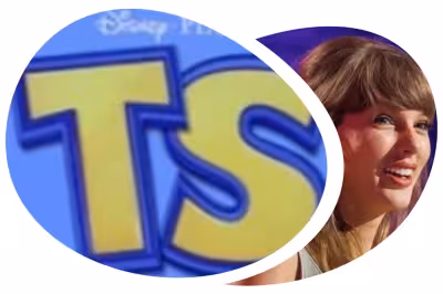Disney billboards with TS and 13 clouds fuel Taylor Swift Toy Story 5 buzz