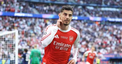 Truc Tiep Bong Da: Havertz strikes early as Arsenal lead PSG in final