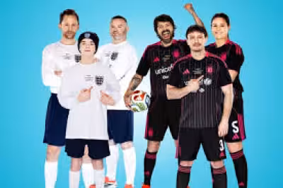 What Time Is Soccer Aid 2026? Date, kick-off and London Stadium details
