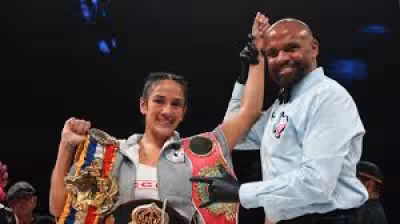 Christy Martin record tied as Amanda Serrano stops Cheyenne Hanson