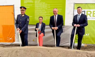 Spatenstich für neues Sicherheitszentrum in Wien-Favoriten ist erfolgt