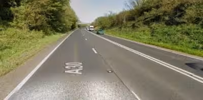 A30 Crash kills eight-year-old boy near Hayle as police detain man, 60