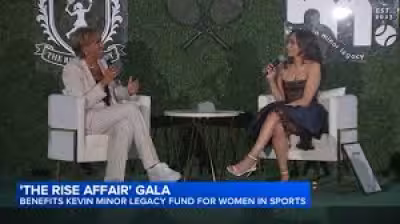 Abc7's Jasmine Minor hosts RISE Affair gala for Kevin Minor Legacy Fund