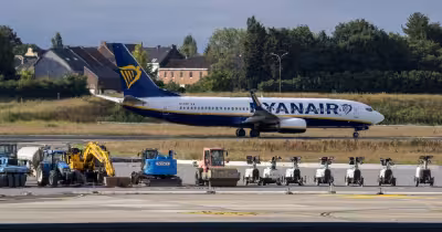 Brussels Airport Atc Strike cancels 100 Ryanair flights in Belgium