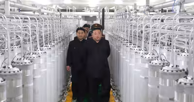 Kim Jong Un unveils new nuclear fuel site, vows exponential buildup