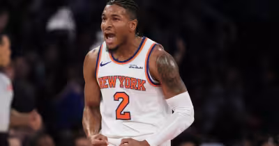 Miles Mcbride heads to the NBA Finals with Knicks, Moeller behind him