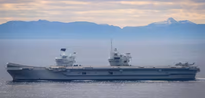 Hms Prince Of Wales Breakdown Puts £3bn Carrier Back in Dock in Norway