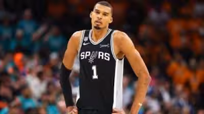 Victor Wembanyama says Spurs must be normal in Game 2; Magic Johnson watches