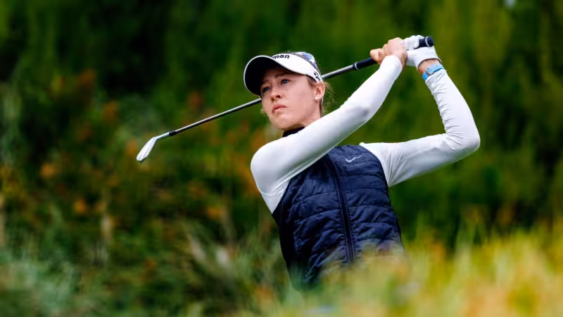 Lpga Us Open: Nelly Korda surges back with 67 to chase weekend lead