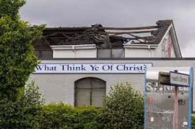 Fire at former gospel hall on Shankill Road treated as hate crime