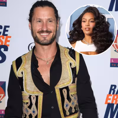 Valentin Chmerkovskiy reacts to Ciara Miller’s DWTS partner pitch