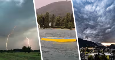 Wettersturz ab Dienstag: Gewitter, Sturm und Regen ziehen über Österreich