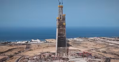 Jeddah Tower passes 100-storey mark in race for World's Tallest Buildings