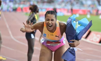 Audrey Werro storms to 800m historic third-fastest time in Stockholm