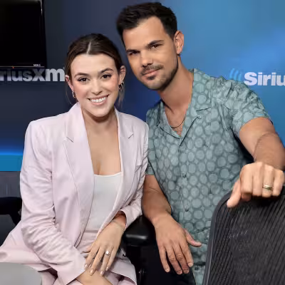 Taylor Lautner and Tay reveal they’re expecting a baby girl in Instagram Reel