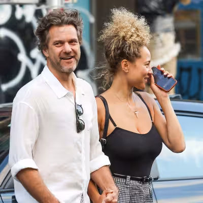 Joshua Jackson seen holding hands with model Olivia Burgess in NYC