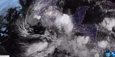 Tropical Storm Cristina threatens Guatemala - El Salvador with heavy rain