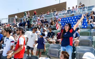 Fans pack Irvine training before Copa Mundial De Fútbol De 2026 opener
