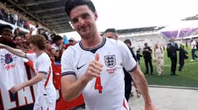 Declan Rice Sunburn prompts mum's telling off as England battle World Cup heat