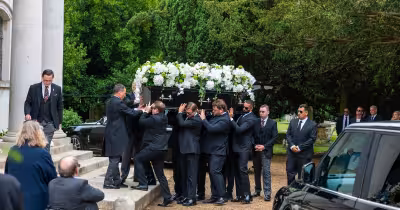 Jake Hall Funeral in Wanstead Draws Family, Exes and TV Faces