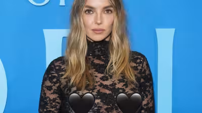 Jodie Comer turns heads in sheer black lace at The Death of Robin Hood premiere
