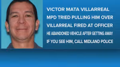 Midland News: Man wanted after officers say he fired during traffic stop