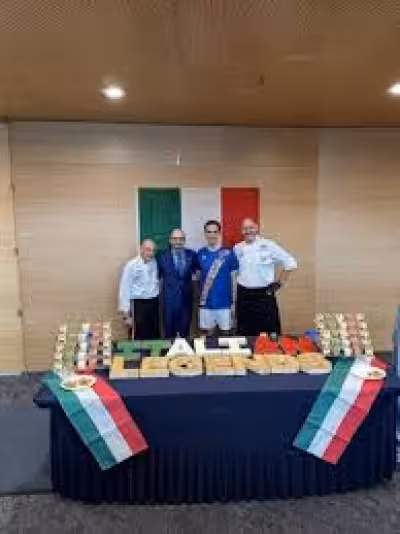 Roberto Baggio helps pack Old St. Pat’s for Italian Mass and FIFA Legends day