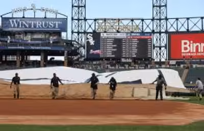 White Sox Game delayed by storms before Braves finale at Rate Field