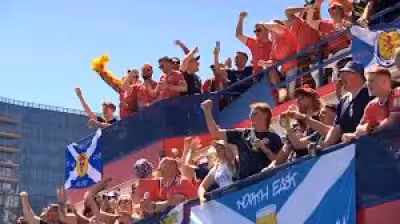 Scotland Game: first men's World Cup match in 28 years begins in Boston Stadium